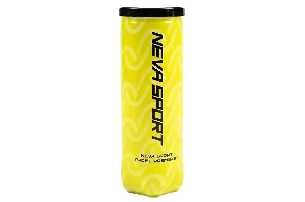 Мячи для падел тенниса NEVA SPORT PADEL PREMIERE (3 мяча в тубе)