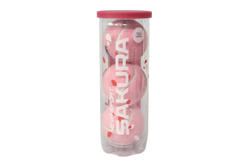 Мячи для падел тенниса NEVA SPORT SAKURA (3 мяча в тубе)