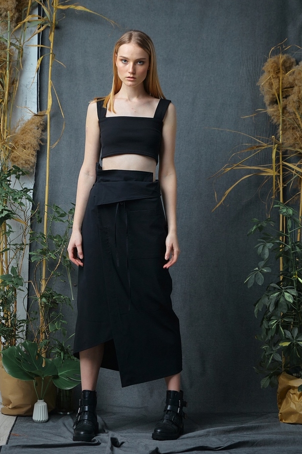 Юбка «HUG» черный