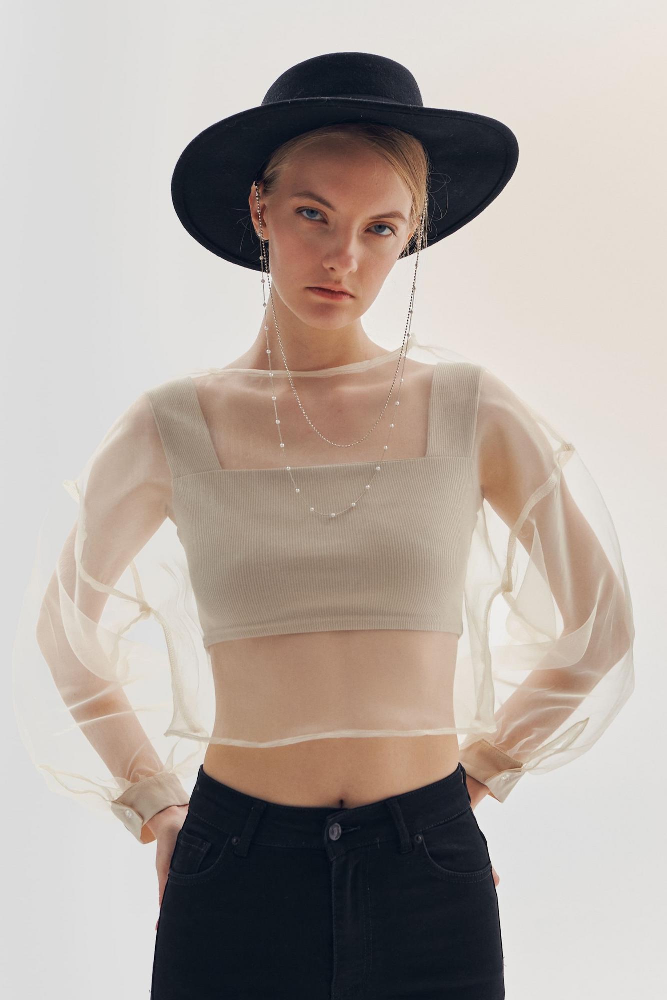 Блуза «PLASMA» беж