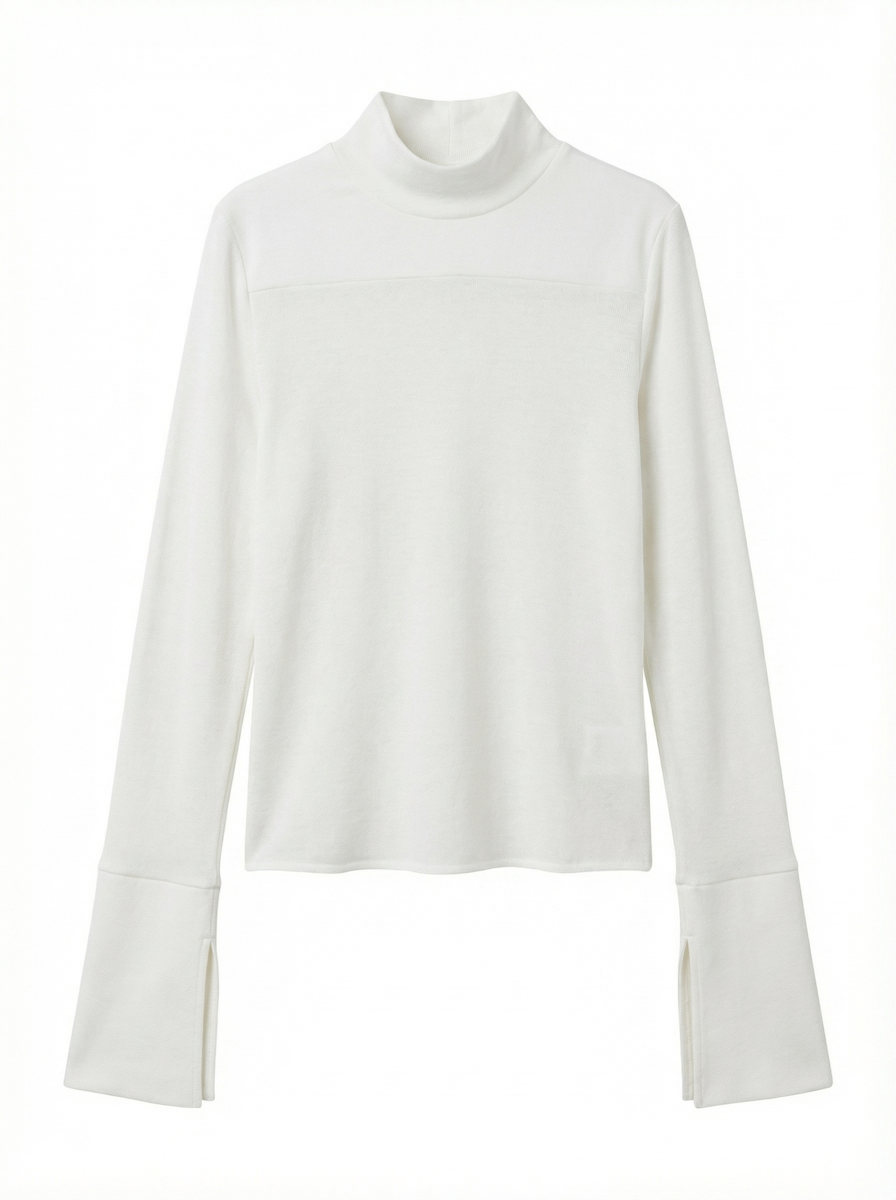 Лонгслив молочный «REASON»