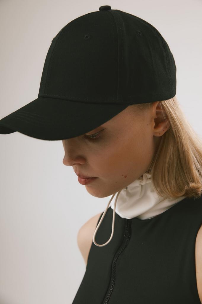 Бейсболка "CAP" черный