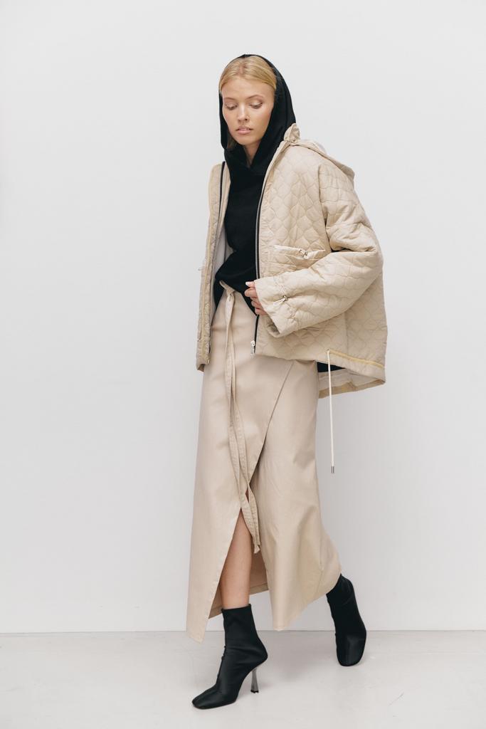 Куртка "PATTERN" бежевый