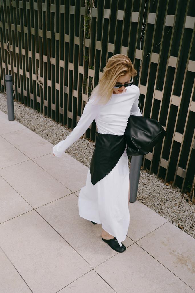 Баска-косынка из экокожи