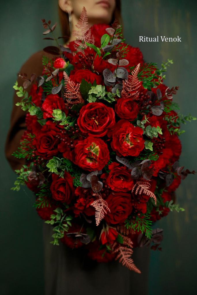 Траурный венок "Мелисса" высота 60см