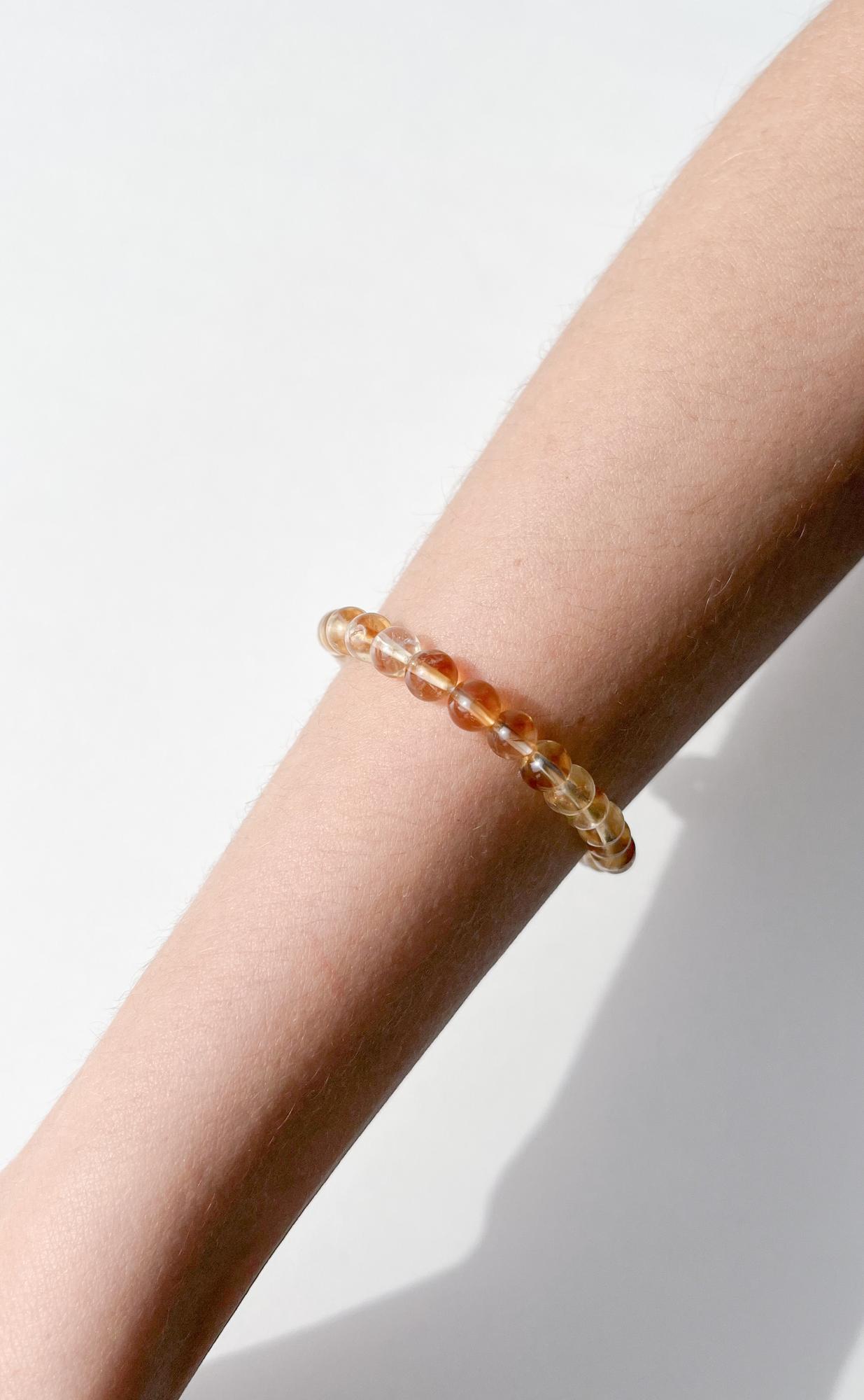 Браслет из цитрина