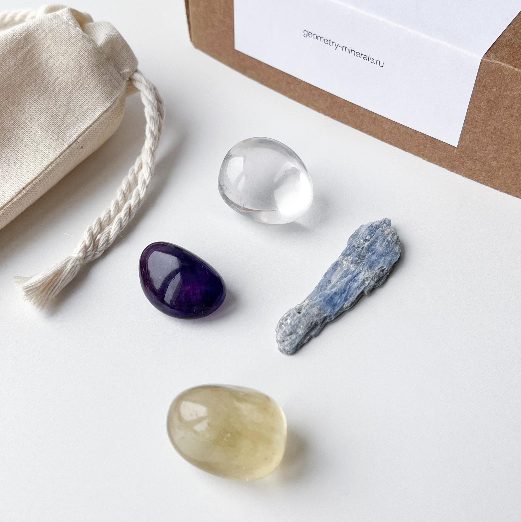 СЕТ ИЗ НАТУРАЛЬНЫХ КАМНЕЙ ДЛЯ ЗНАКА ЗОДИАКА - СТРЕЛЕЦ