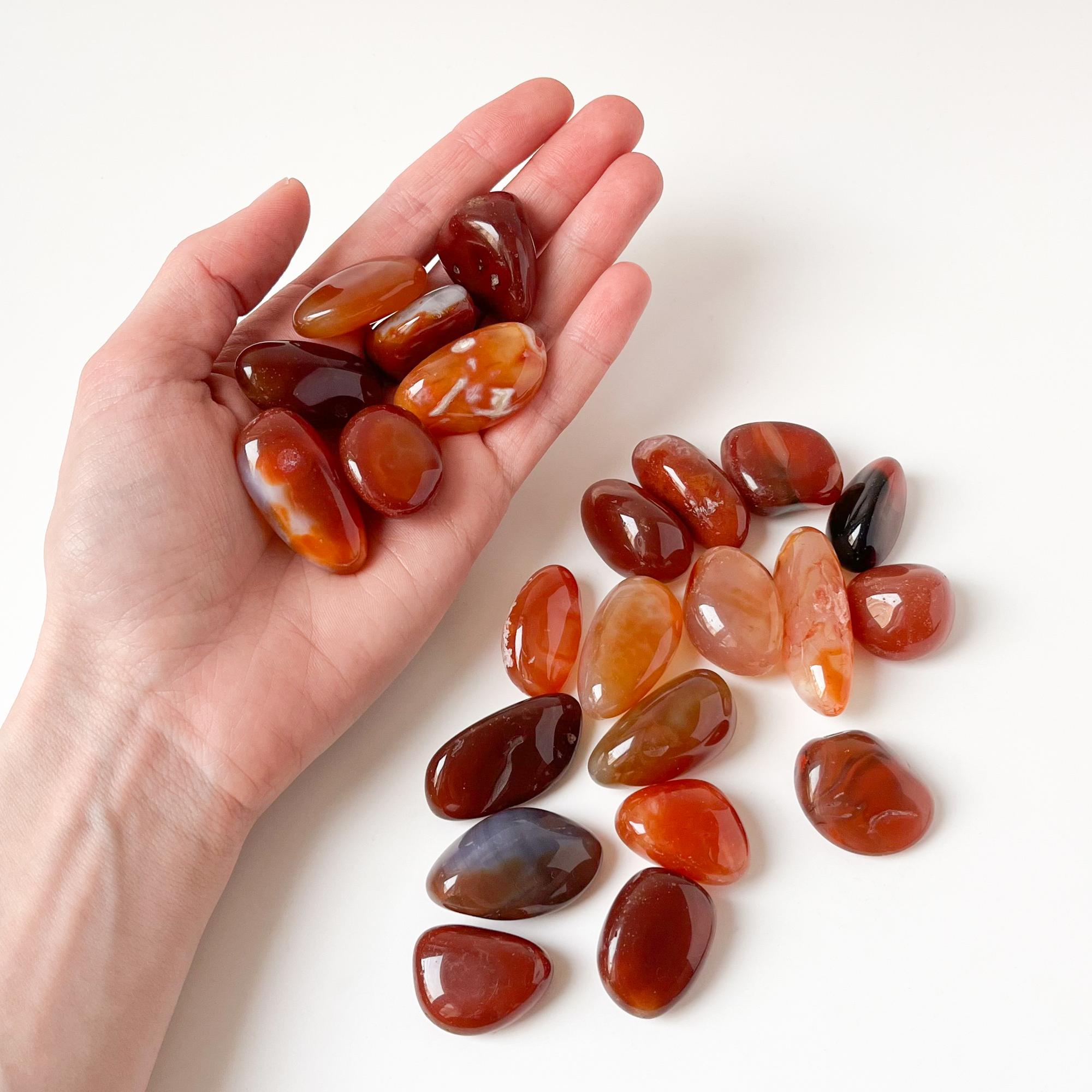 Сердолик - галтовка