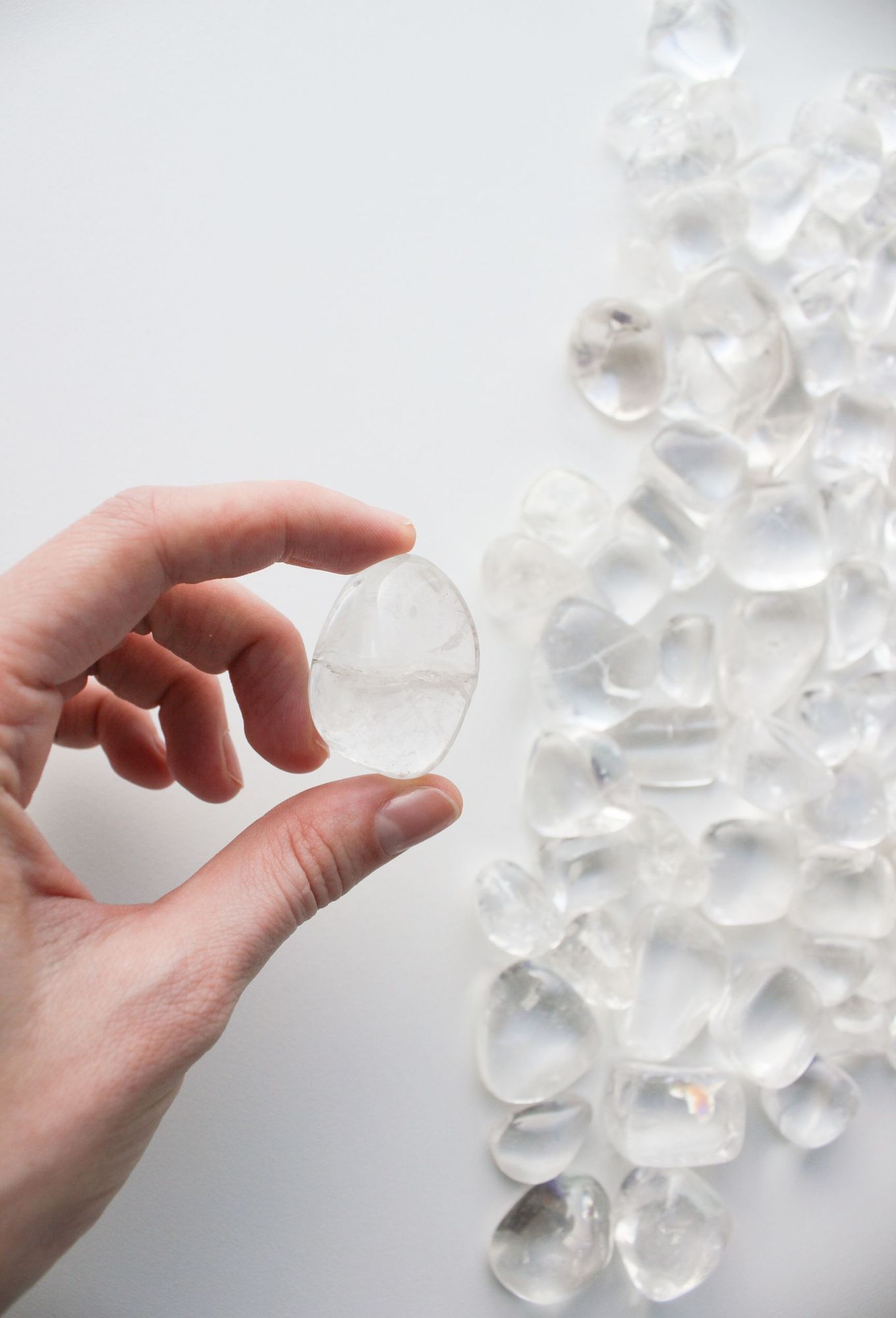 Горный хрусталь - галтовка