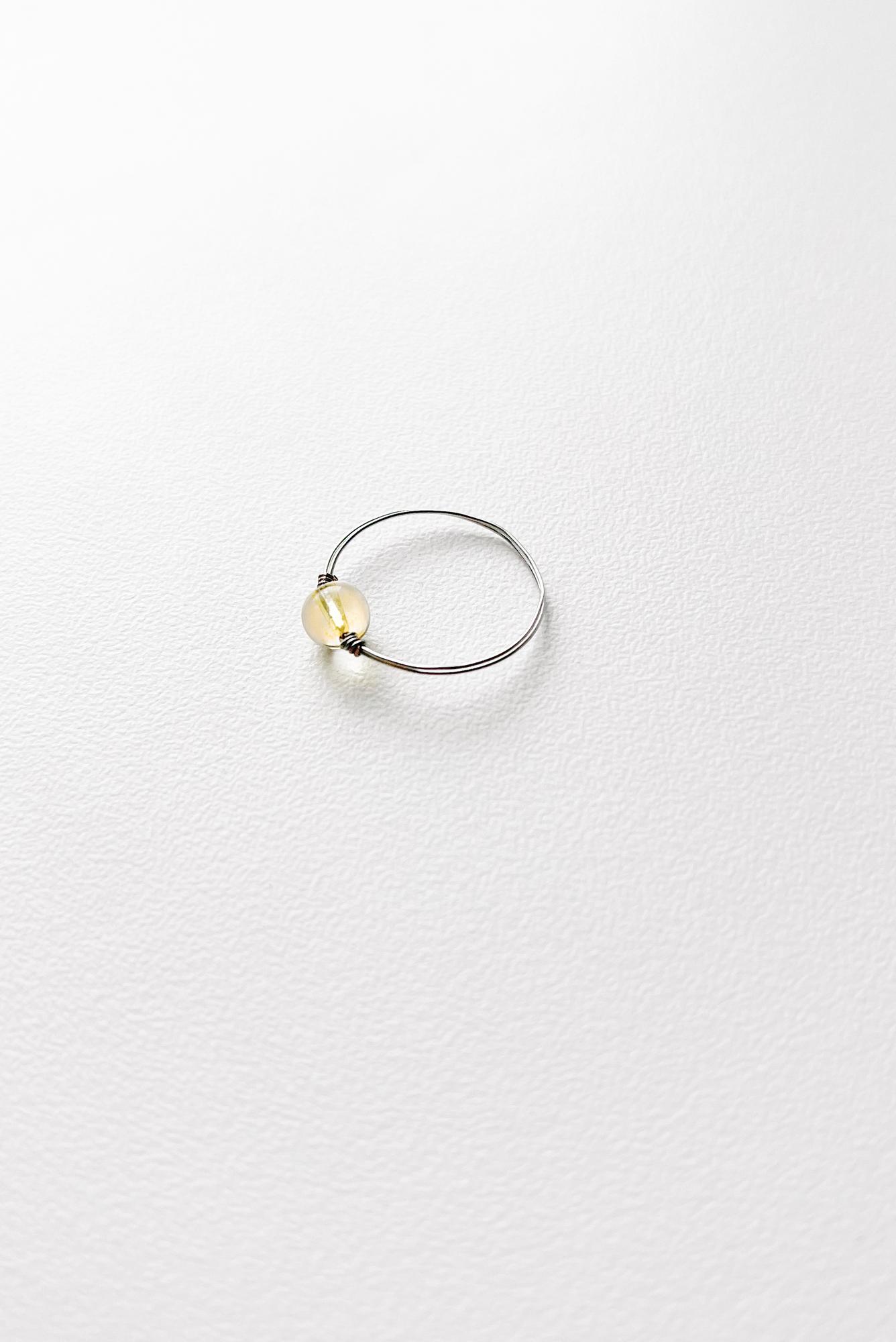 Кольцо с цитрином