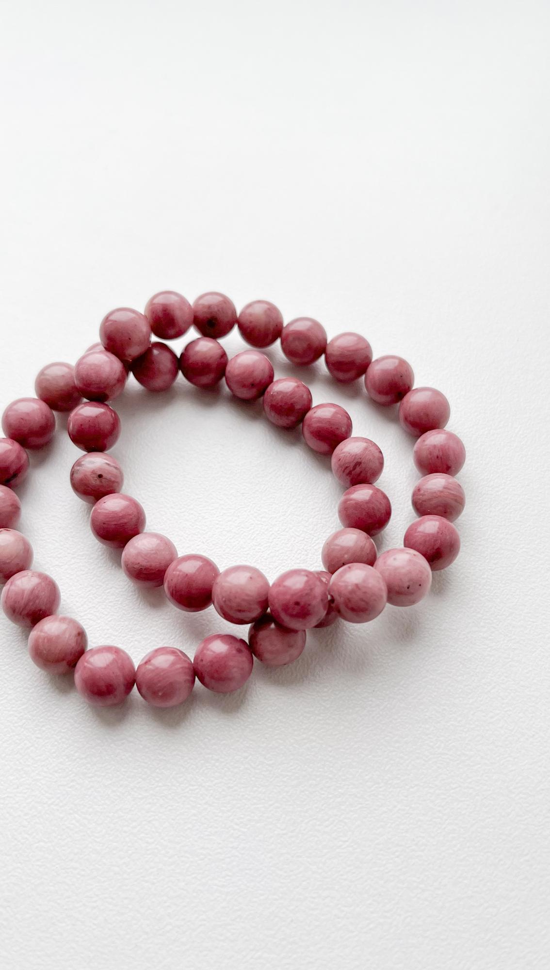 Браслет из родонита