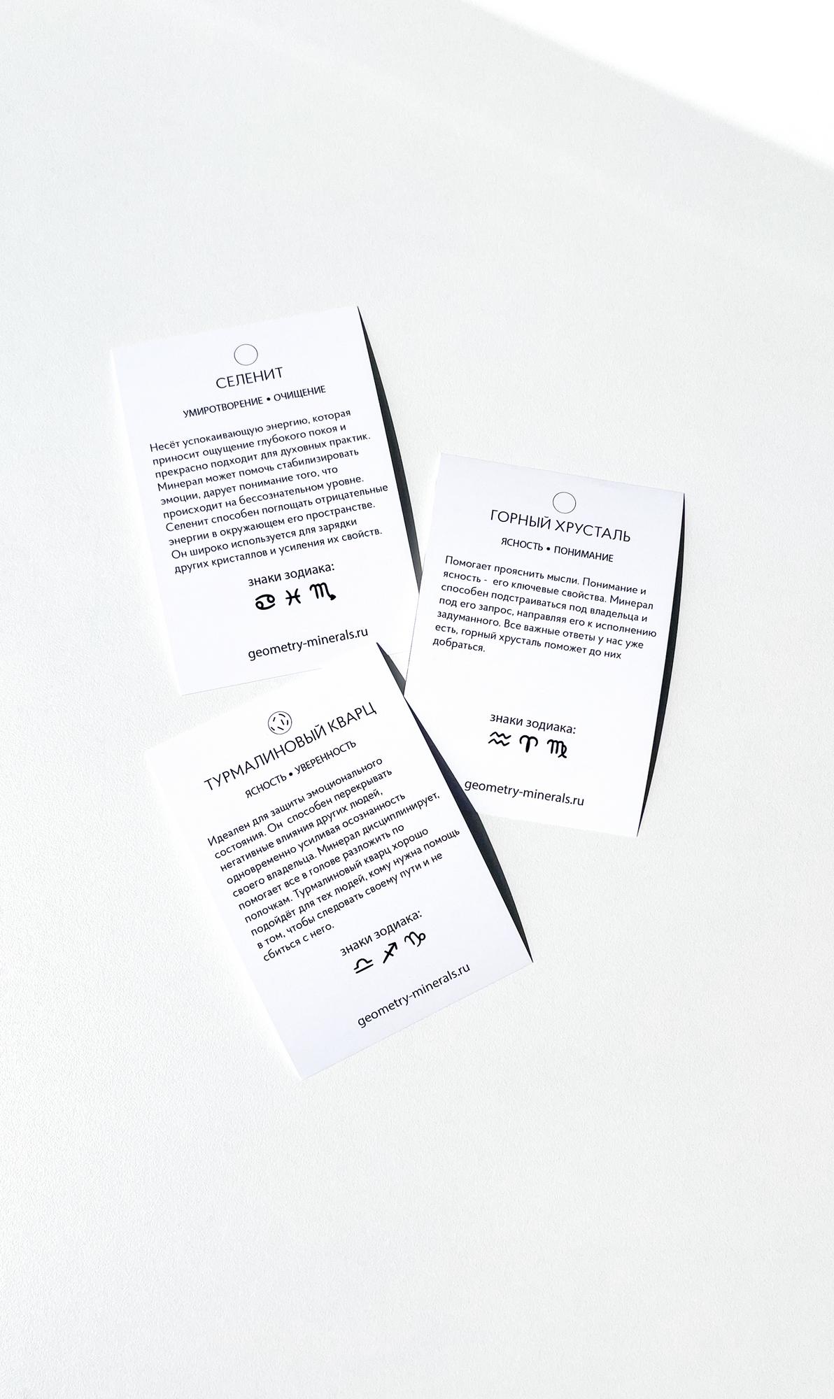 Открытка - Описание минерала