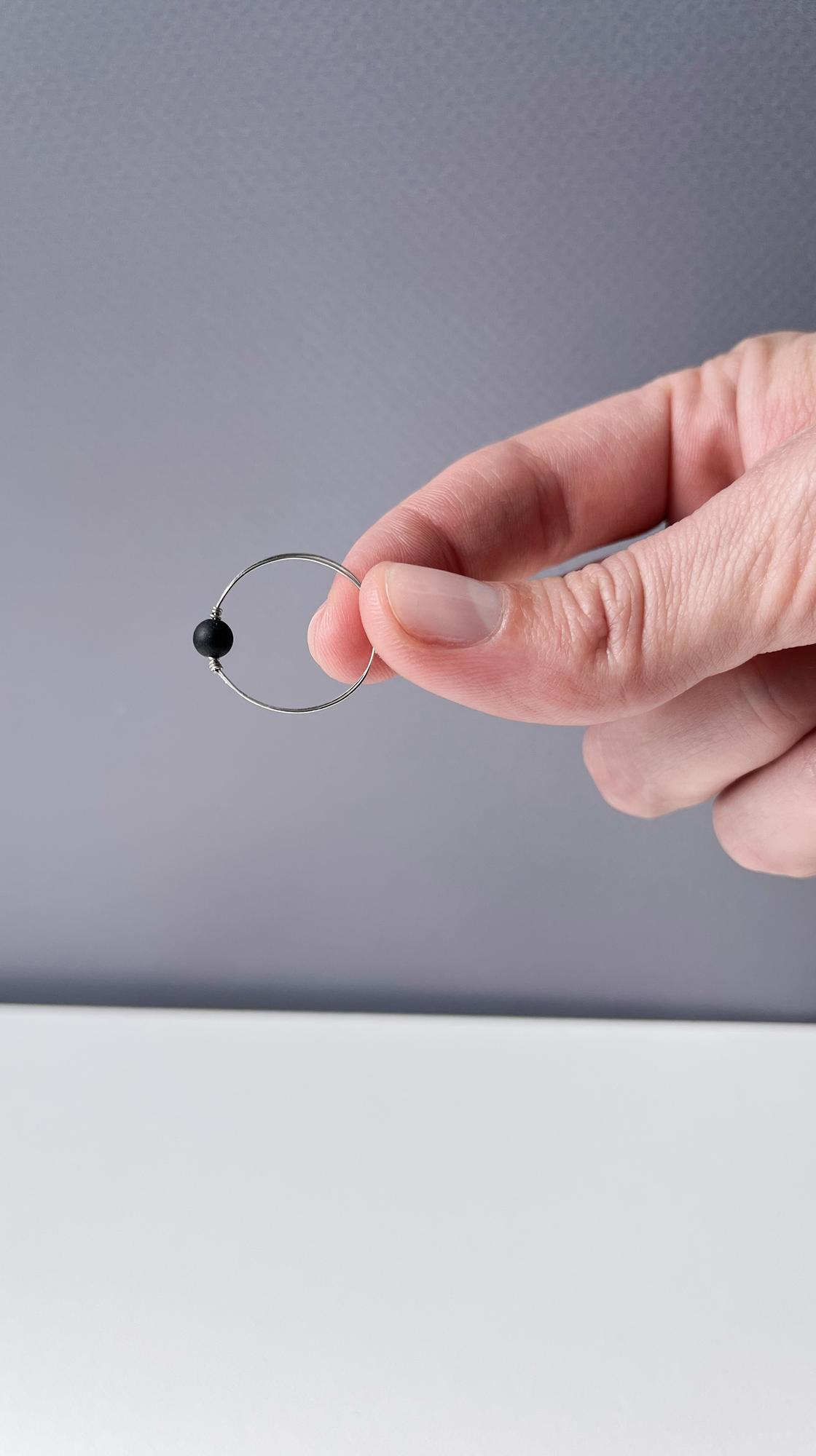 Кольцо с шунгитом