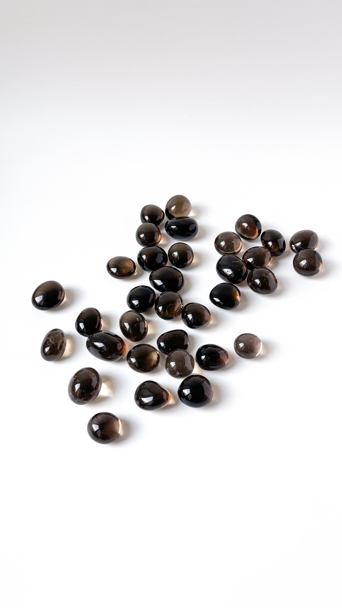 Дымчатый кварц (раухтопаз) - галтовка