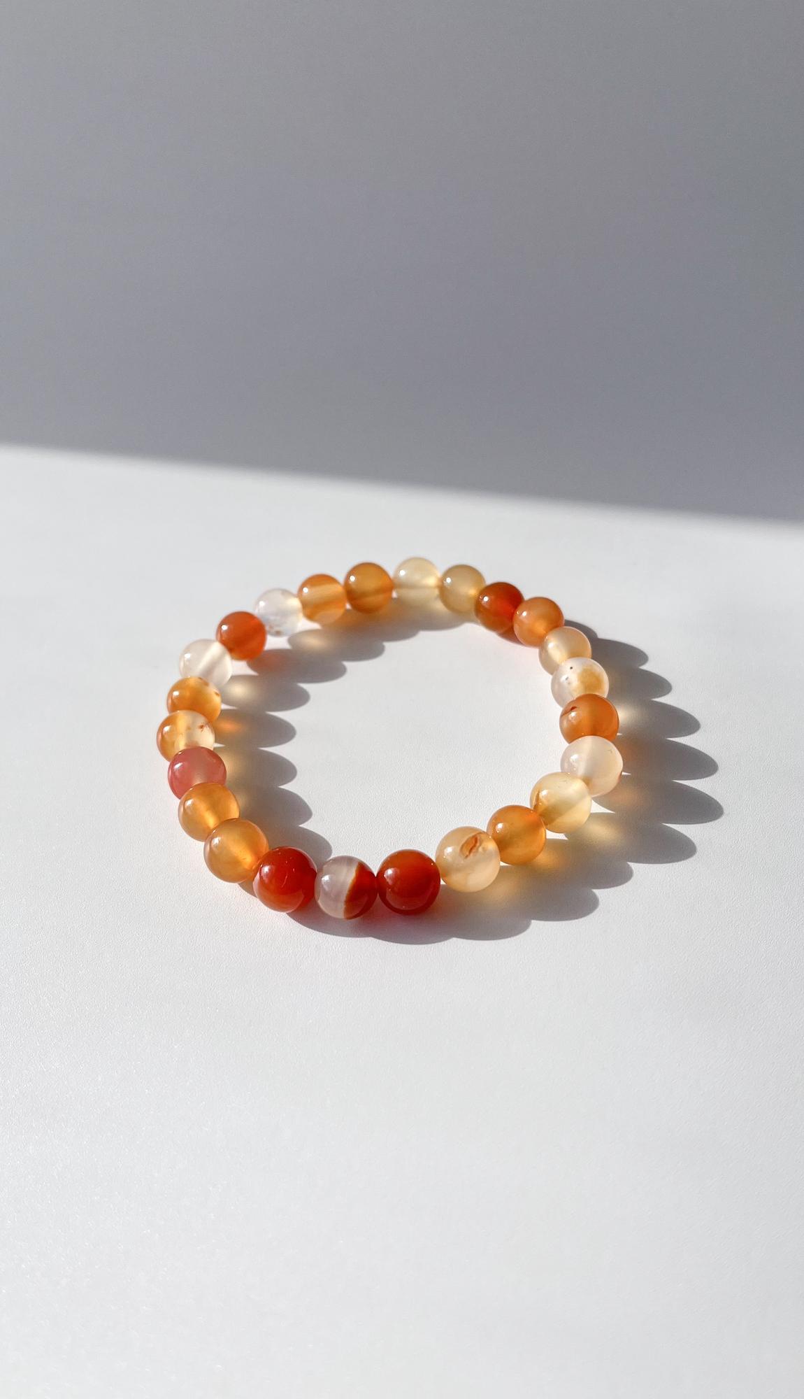 Браслет из сердолика