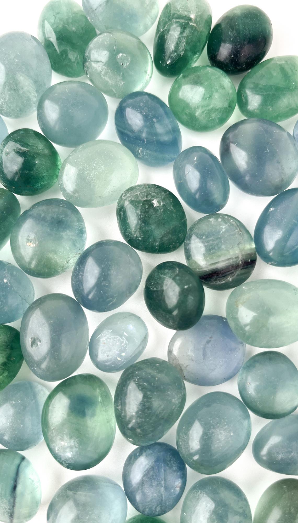 Флюорит - галтовка