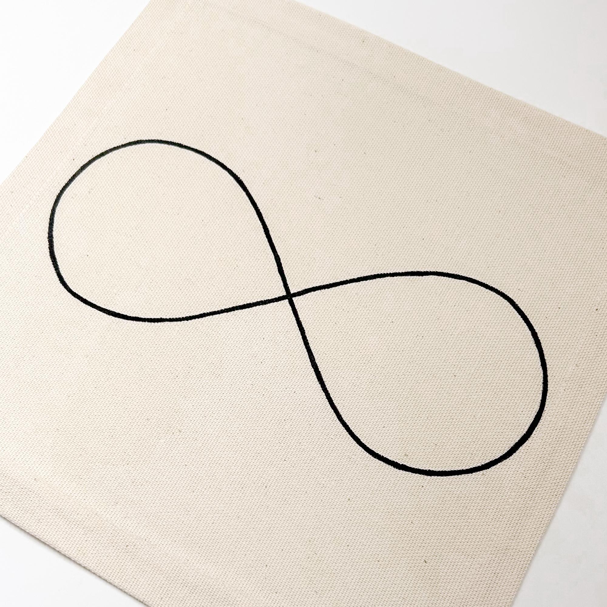 Коврик для работы с кристаллической решеткой - Бесконечность - Графит