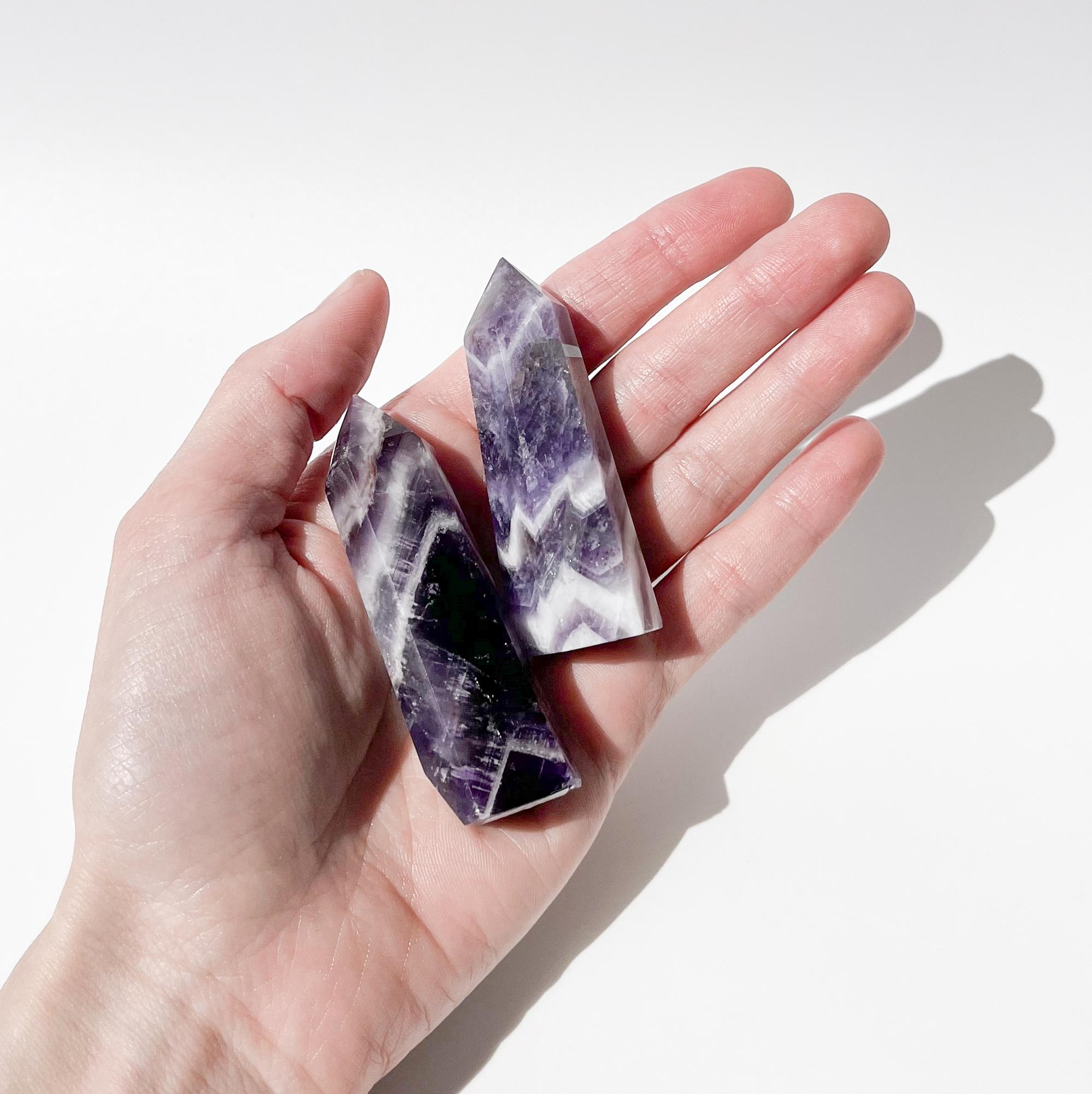 Аметист шеврон - кристалл