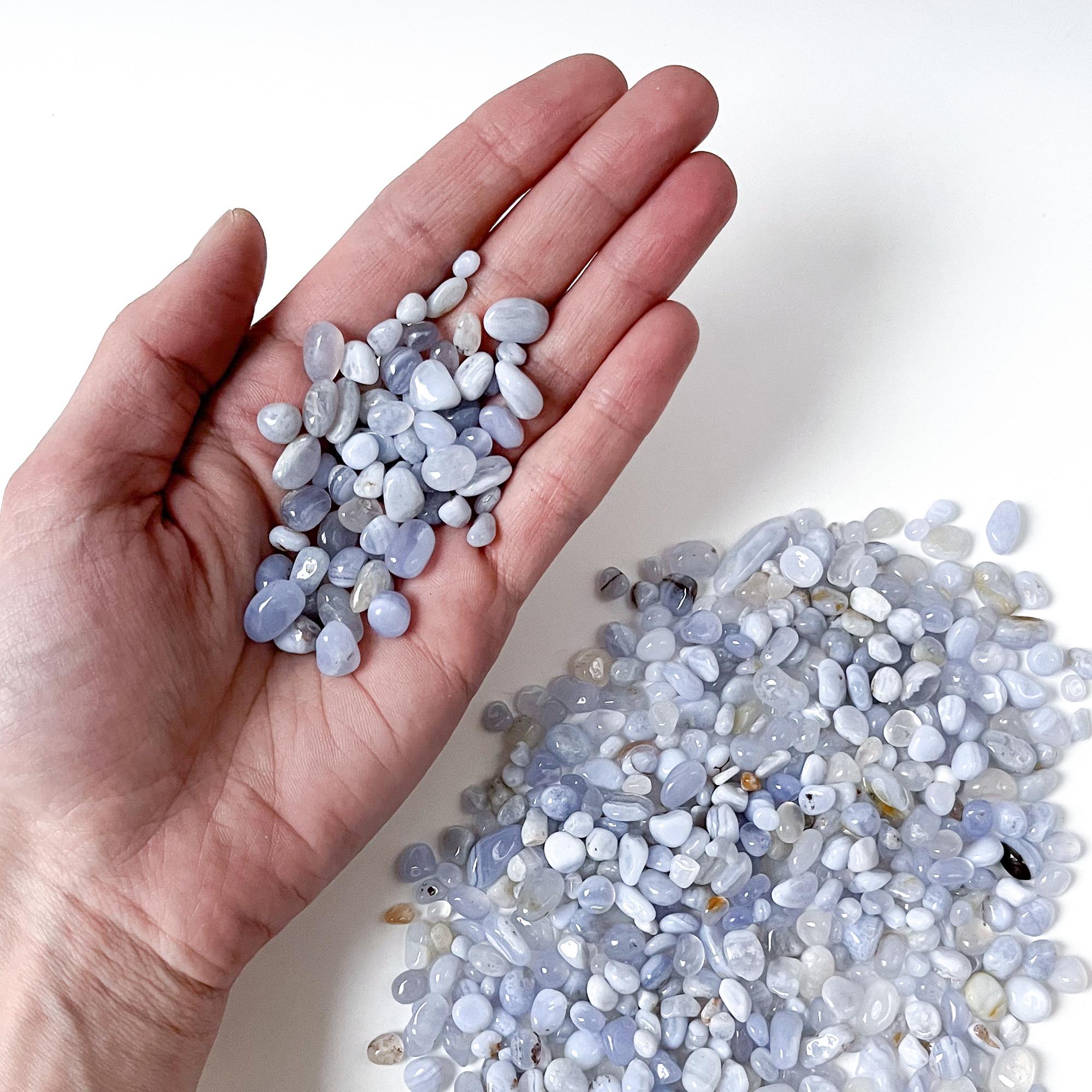 Набор - Голубой агат 12шт