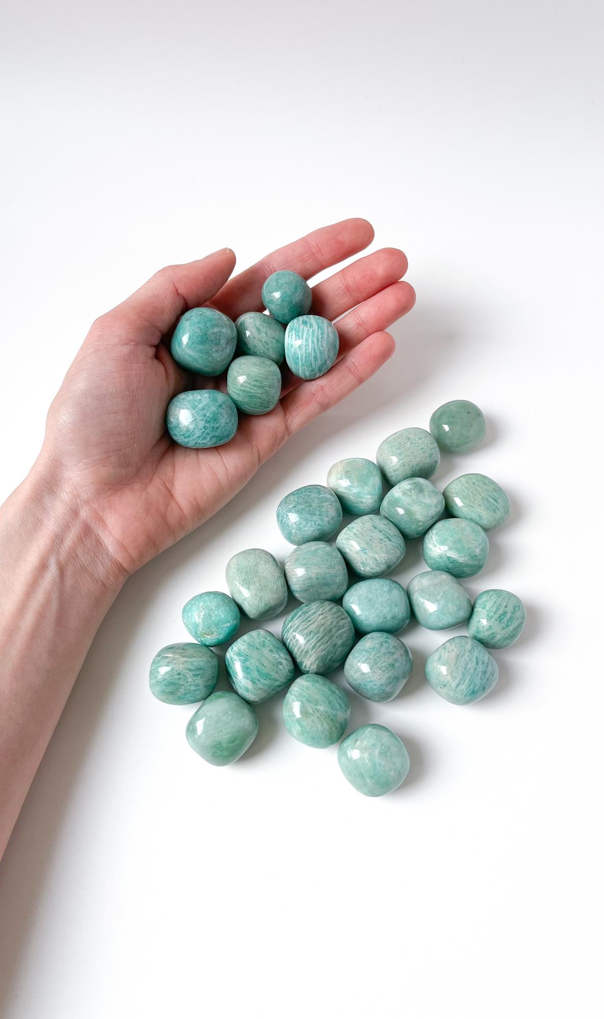 Амазонит - галтовка