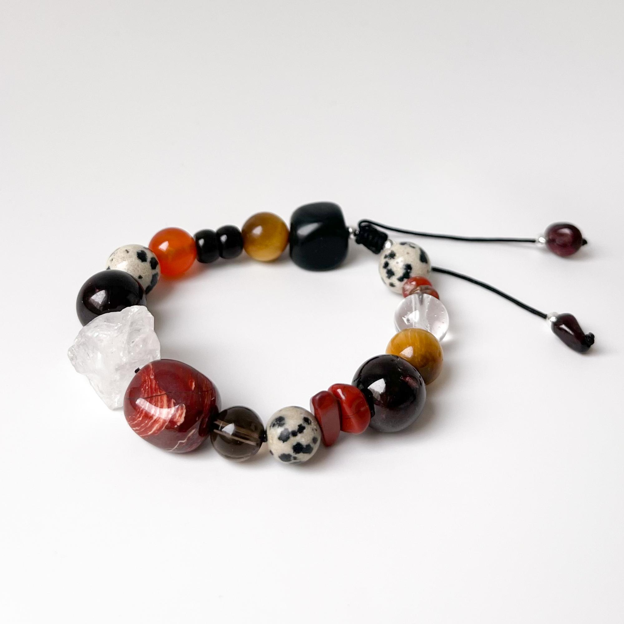 Браслет "Новогодний красный"