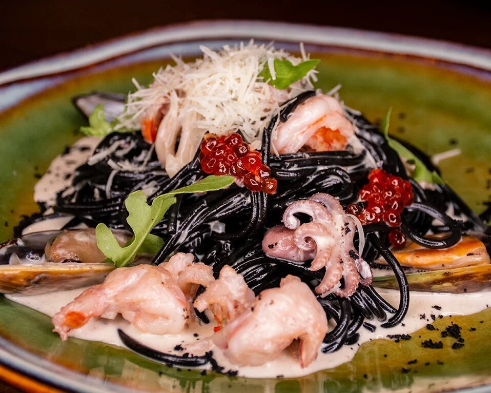 ПАСТА С МОРЕПРОДУКТАМИ