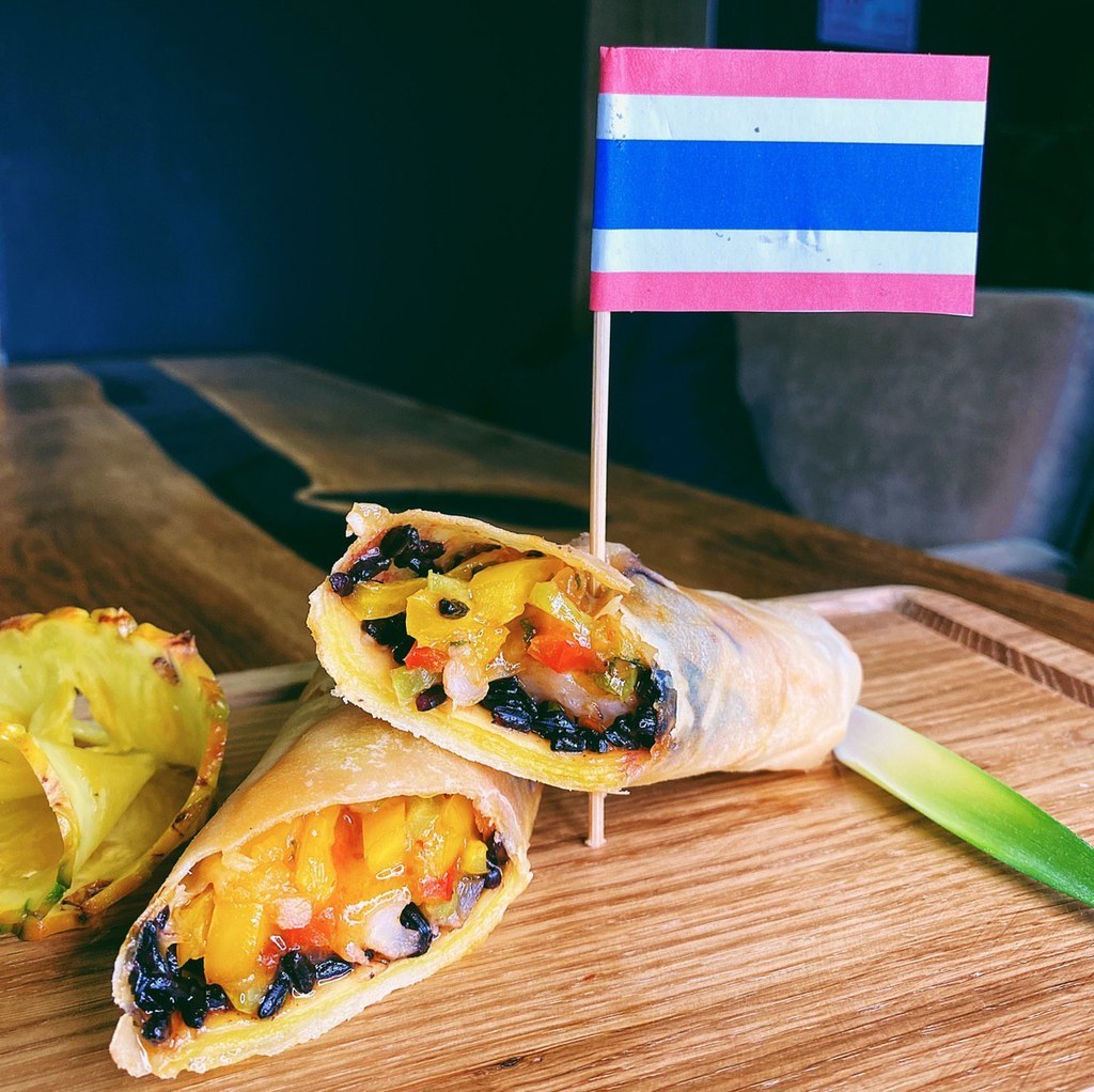 С КРЕВЕТКАМИ И МАНГО (ТАЙЛАНД)