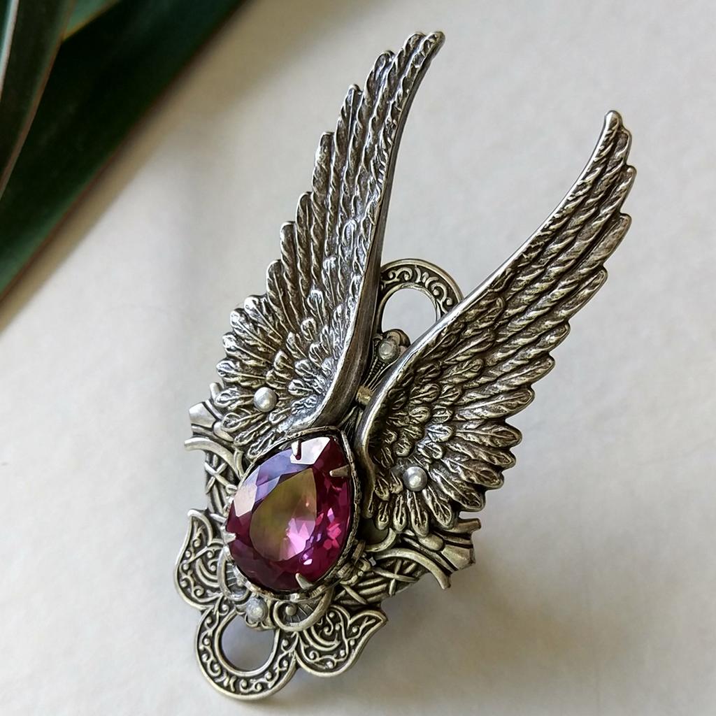 Кольцо "Ангел" Фианит (Кубический Циркон)