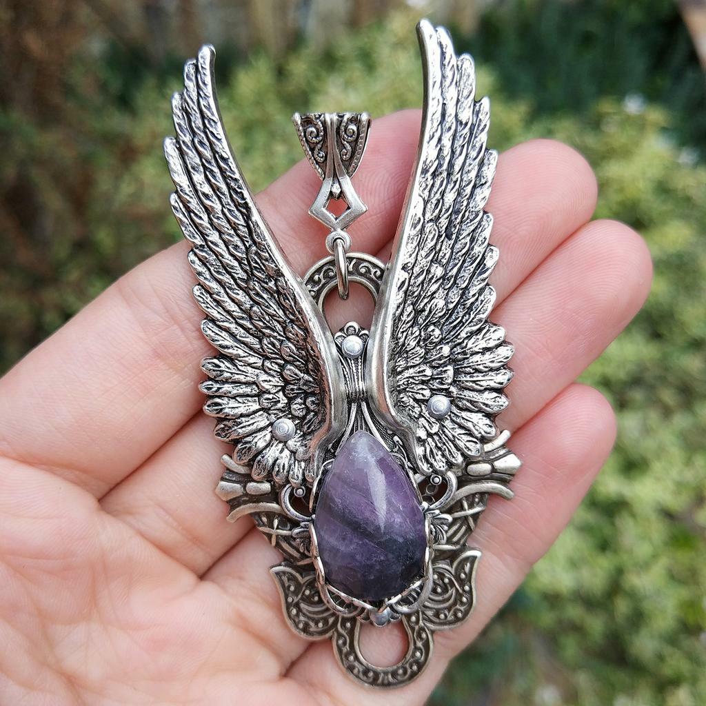 Кулон "Ангел" Аметист