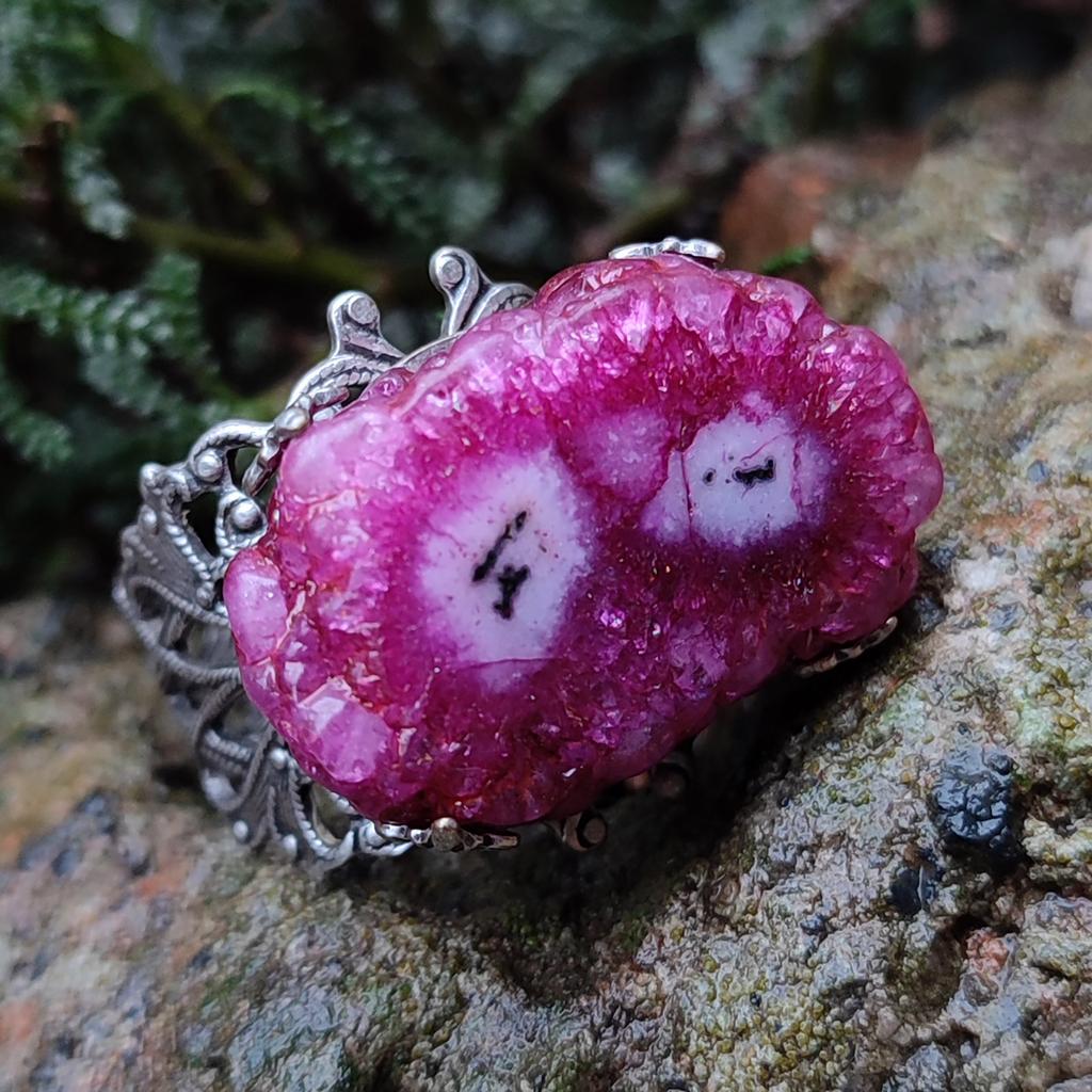 Кольцо "Деа" Розовый Кварц