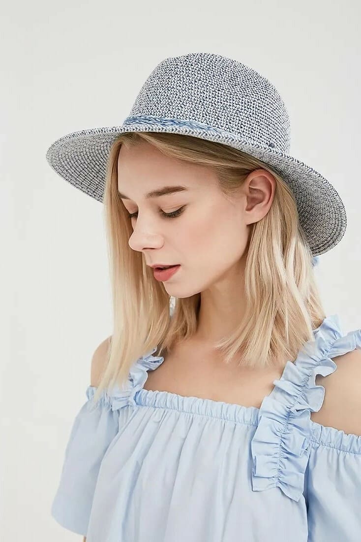 Шляпа женская Seafolly Shady Lady Collapsible Fedora