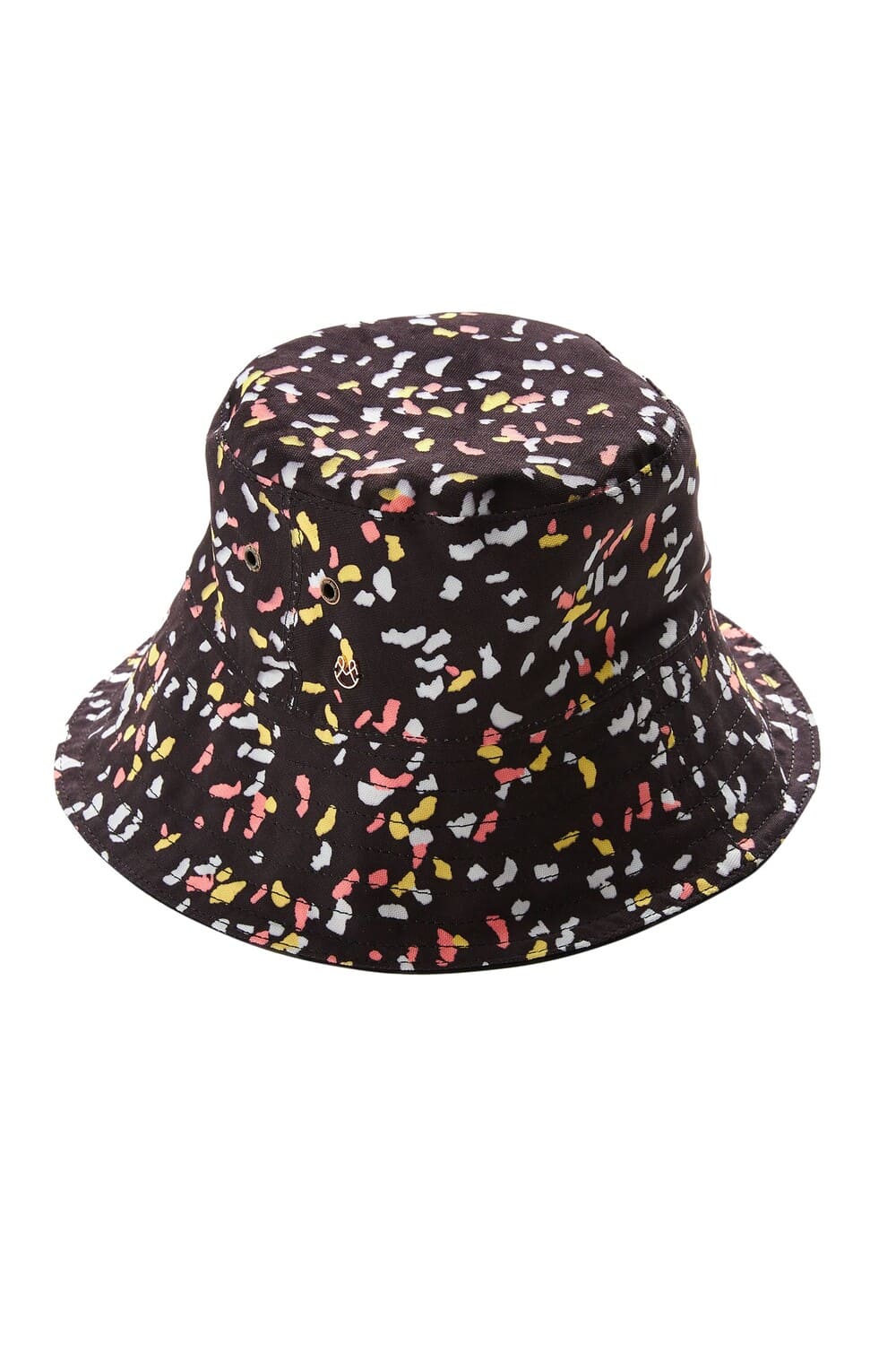 Двусторонняя пляжная шляпа из хлопка Maaji Black Opal Reversible 4095XHA001