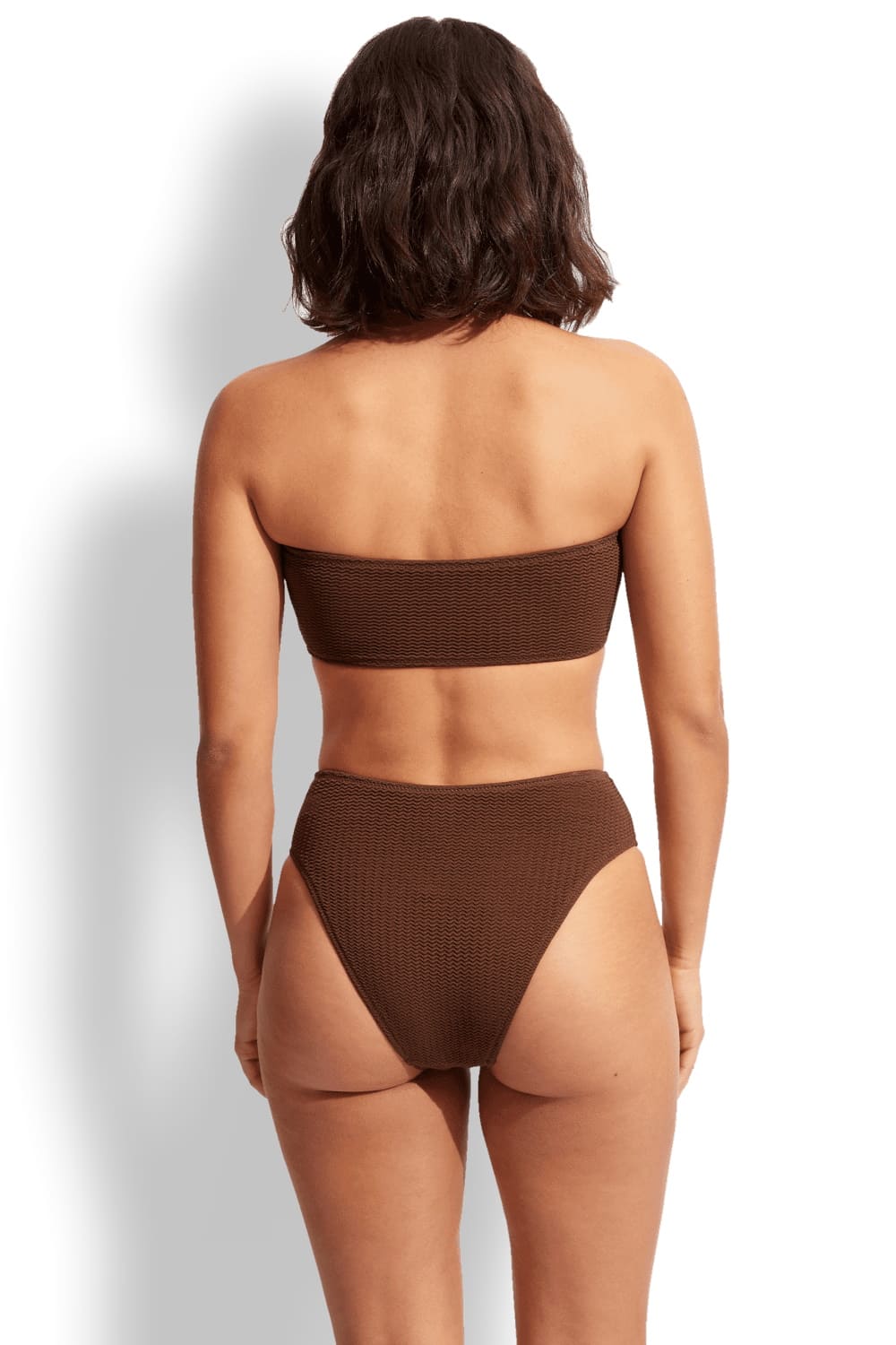 Купальник туба Seafolly 31034-861 + плавки с высокой талией 40609-861