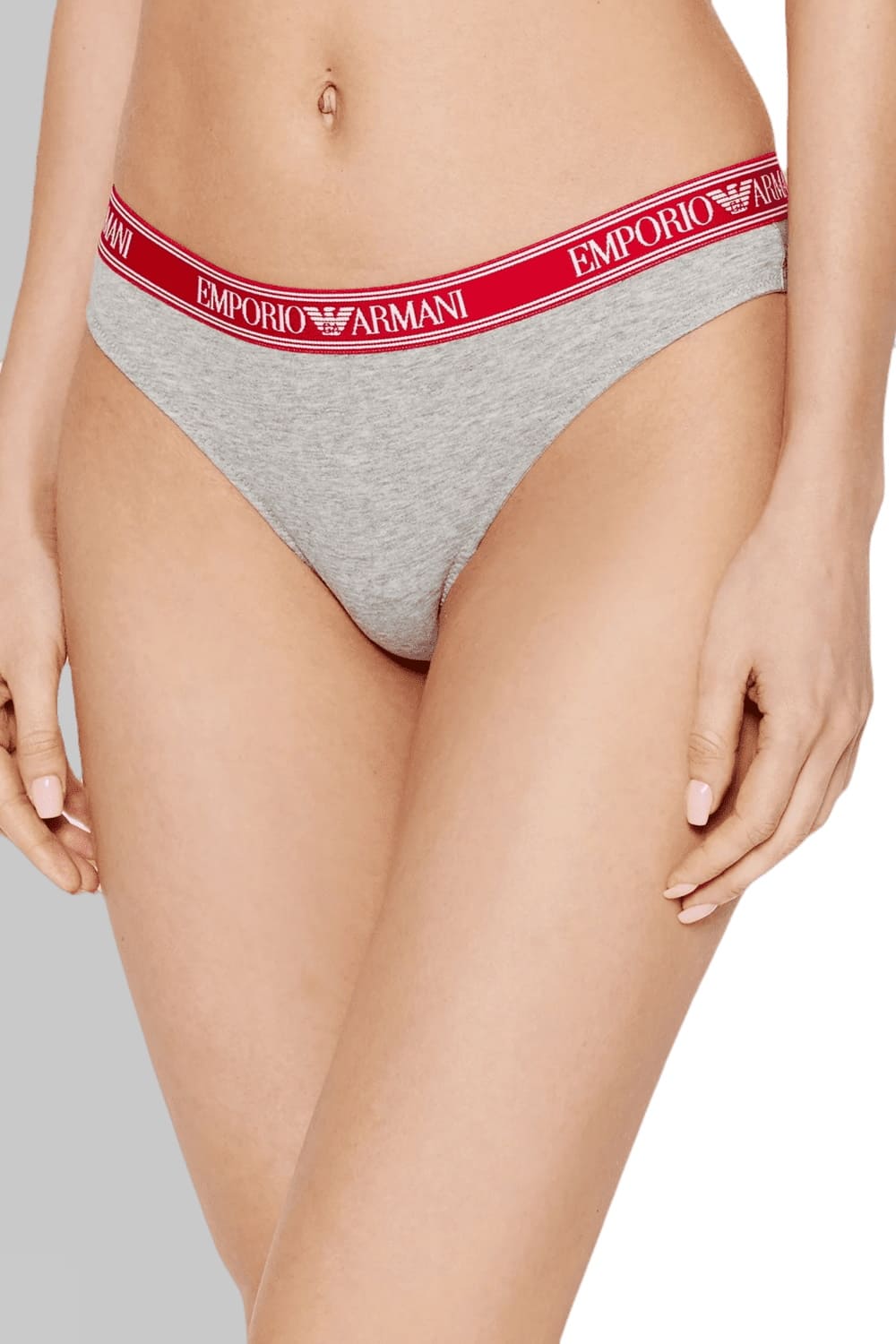 Трусы бразилиано из хлопка Emporio Armani 163337 2R227