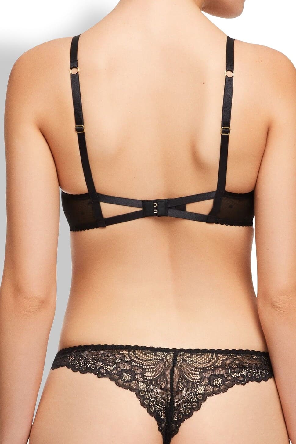 Кружевной бюстгальтер балконет Dita Von Teese D59021