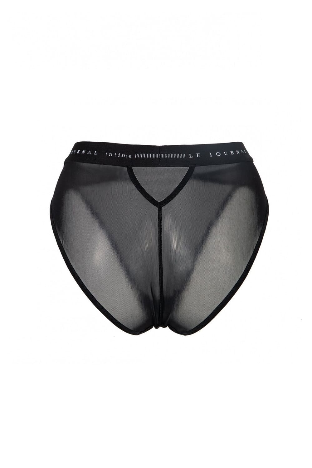 Трусы высокие брифы с высокой линией талии  Le Journal Intime LIBERTY LJ Black & White