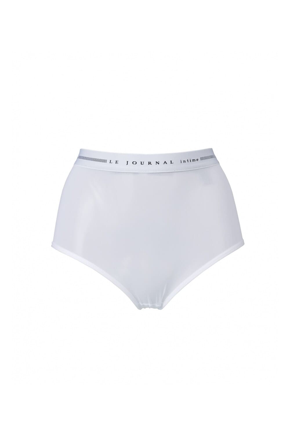 Трусы слипы с высокой посадкой Le Journal Intime Vivien LJ Black & White
