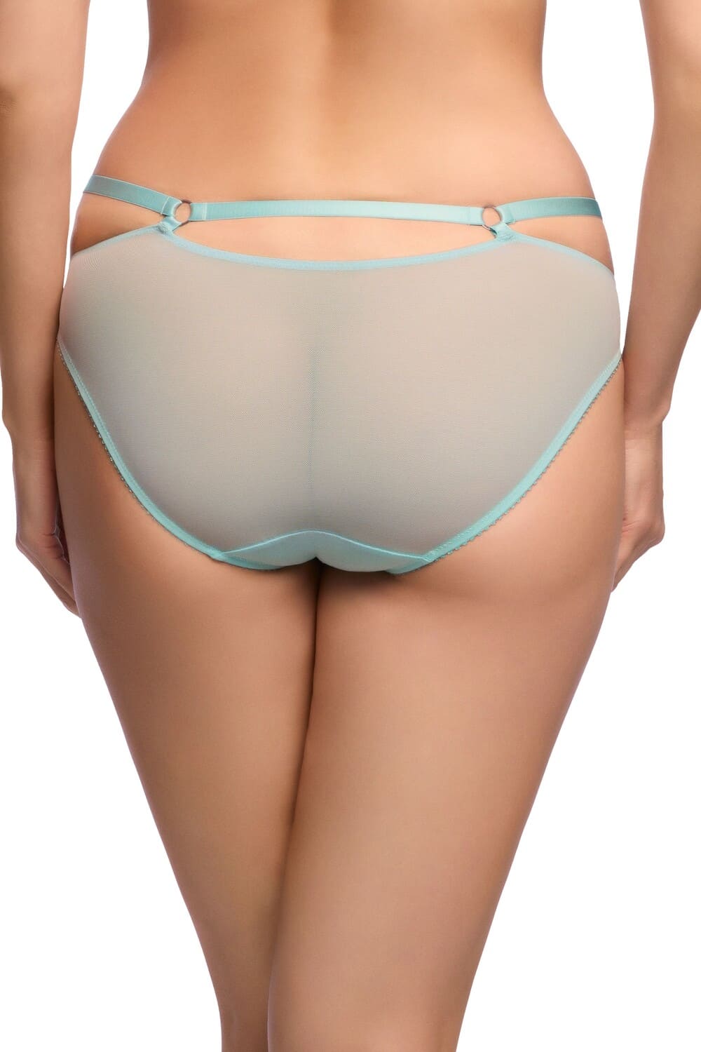 Изысканные сетчатые и атласные слипы Dita Von Teese D26945S