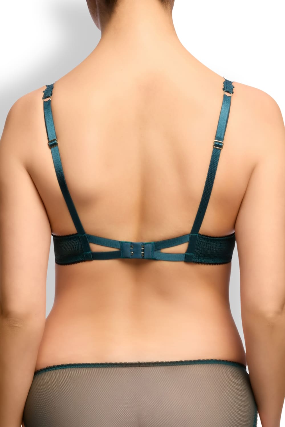 Открытый бюстгальтер балконет на плотной чашке Dita Von Teese D58955