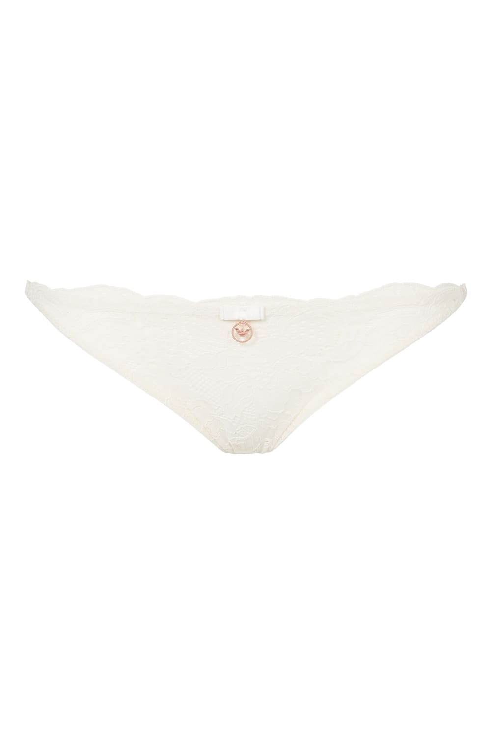 Кружевные трусы бразилиано Emporio Armani 164542 3R218