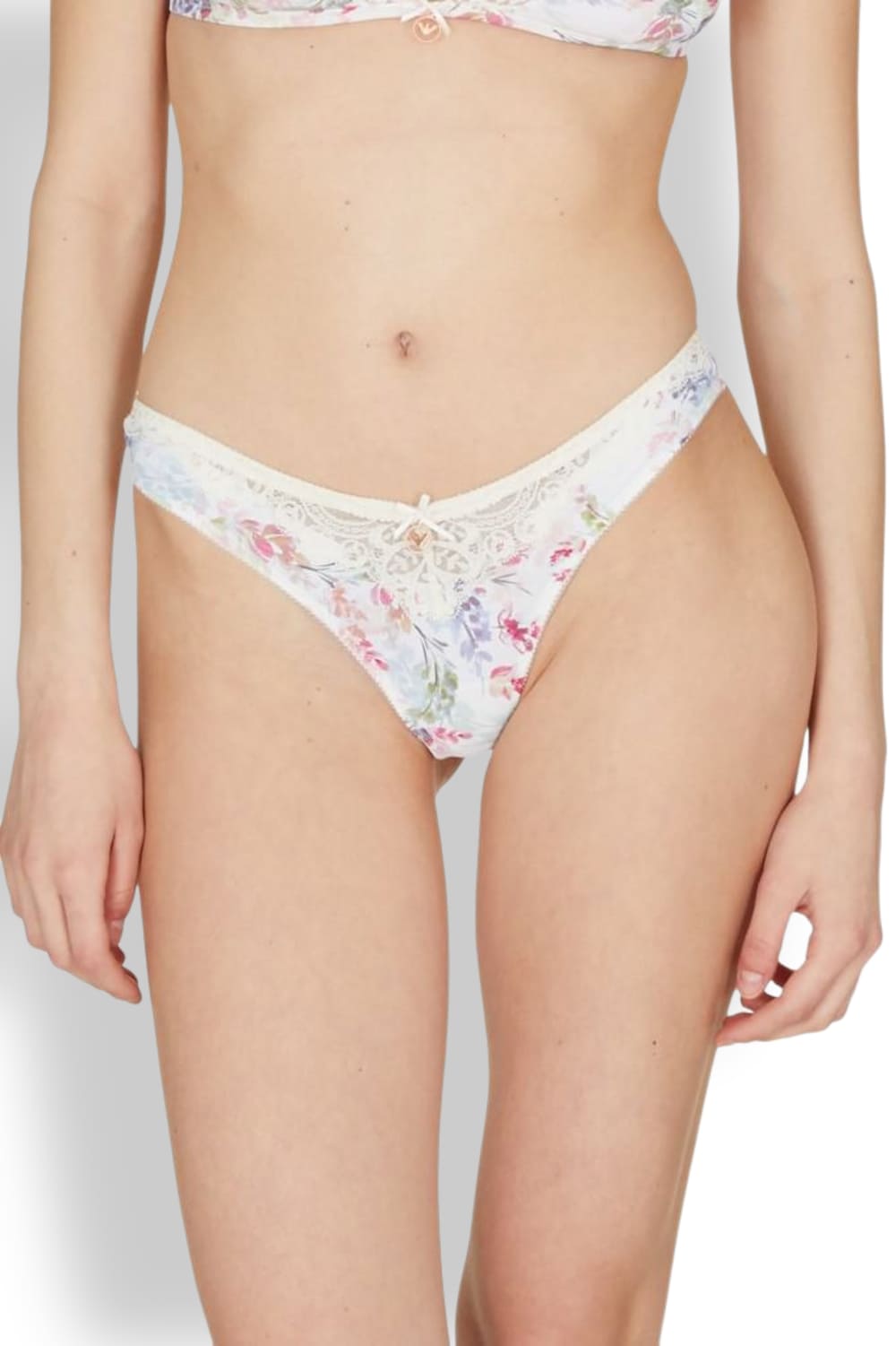 Кружевные тусы стринги Emporio Armani 164652 3R218