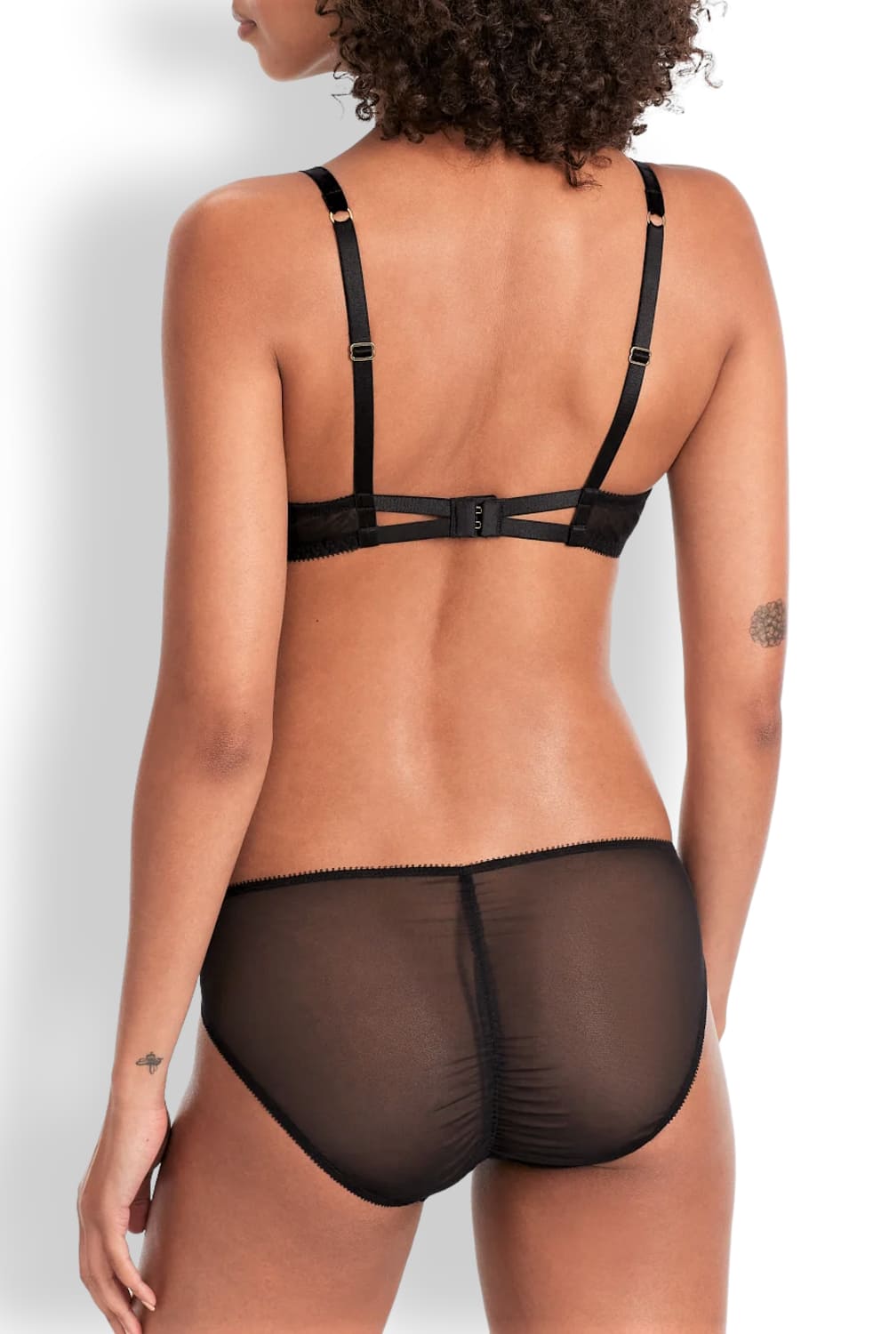 Трусы слипы с низкой посадкой и вышивкой Dita Von Teese D22040