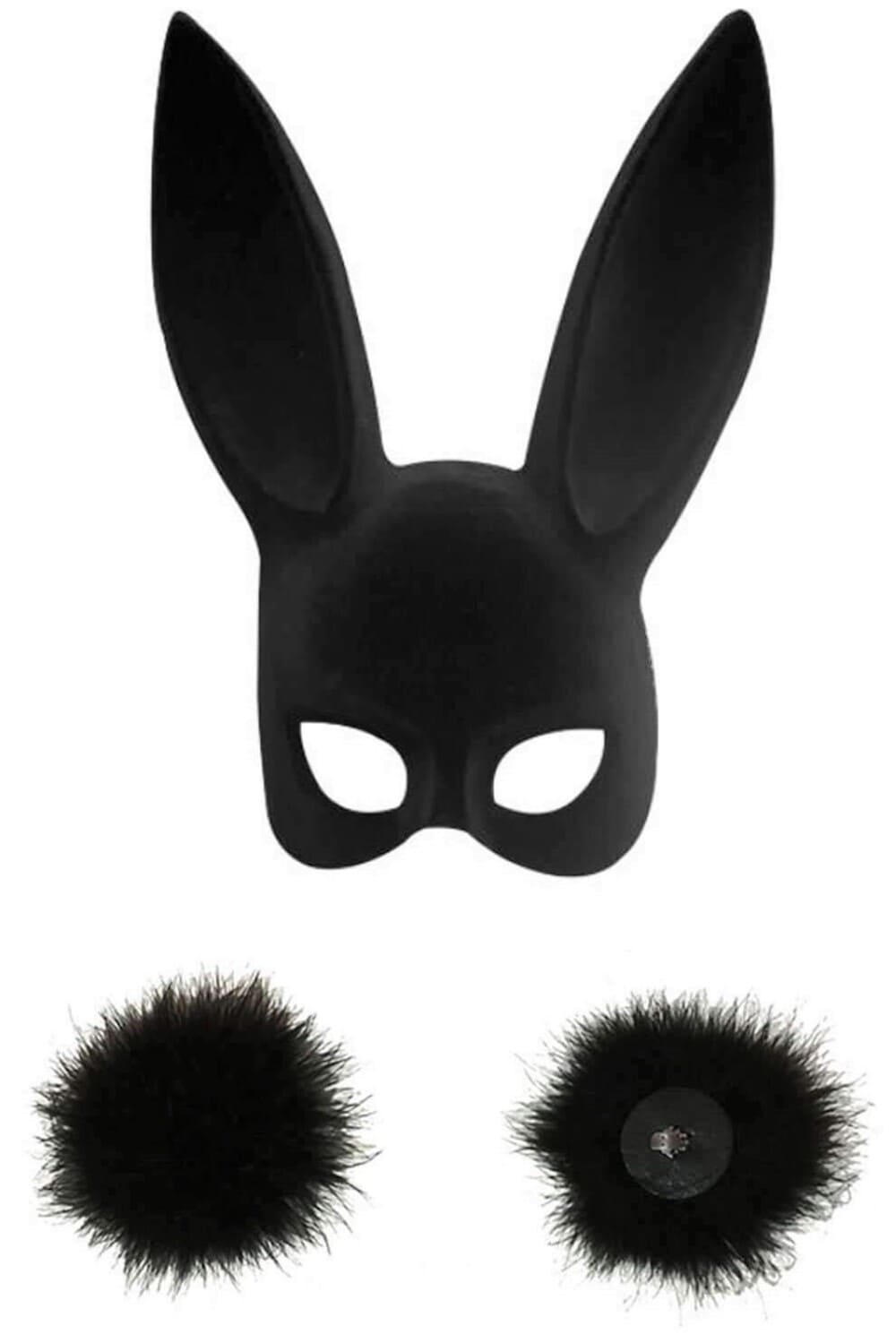Маска кролика с помпоном Maison Close 609751