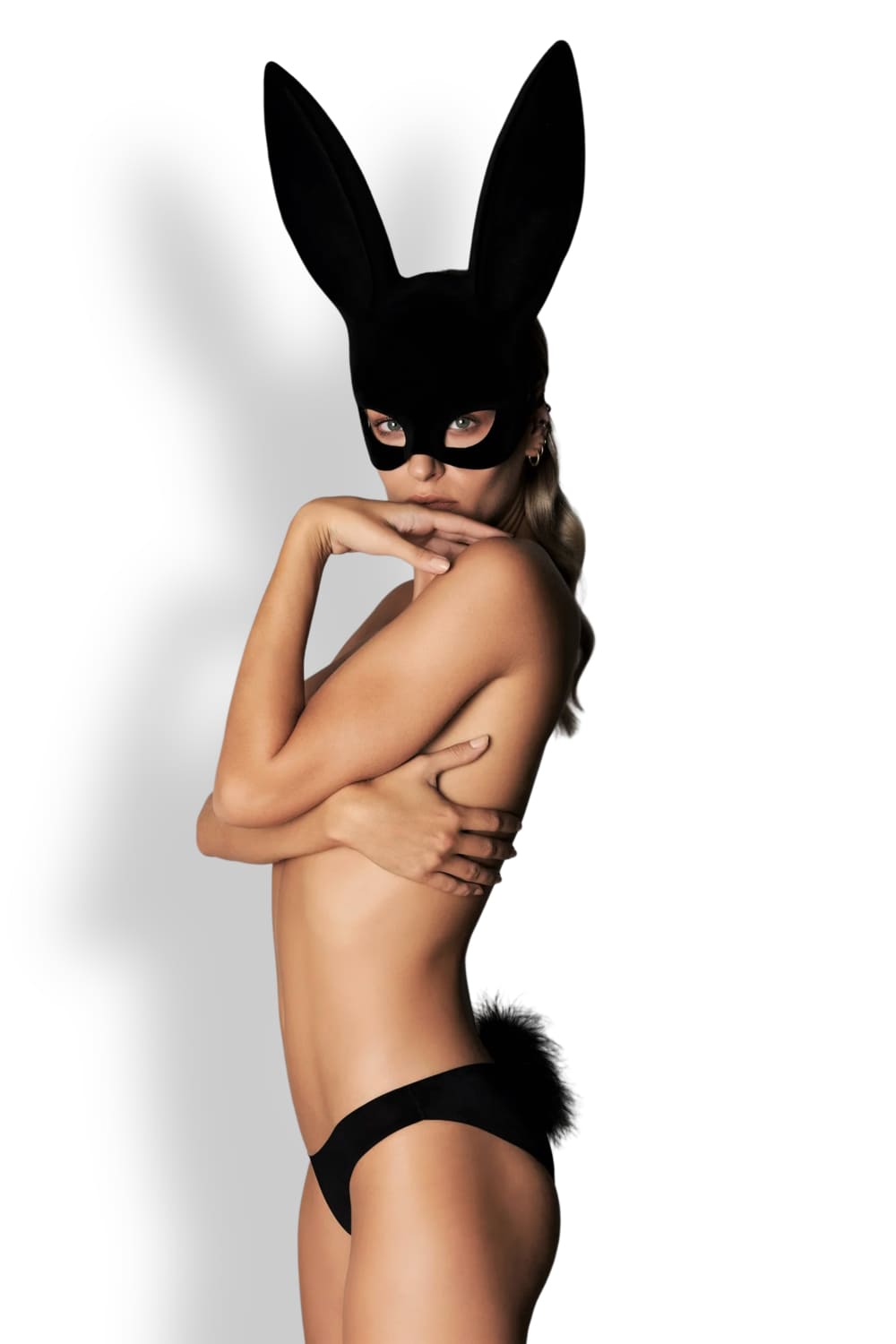 Маска кролика с помпоном Maison Close 609751