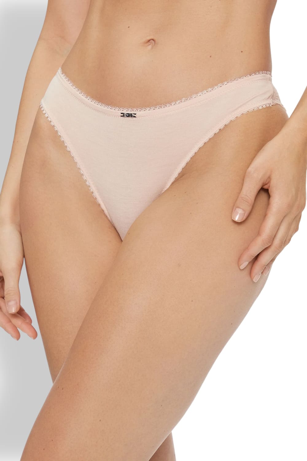 Трусы бразалиано c кружевной вставкой Emporio Armani 162948 3F221