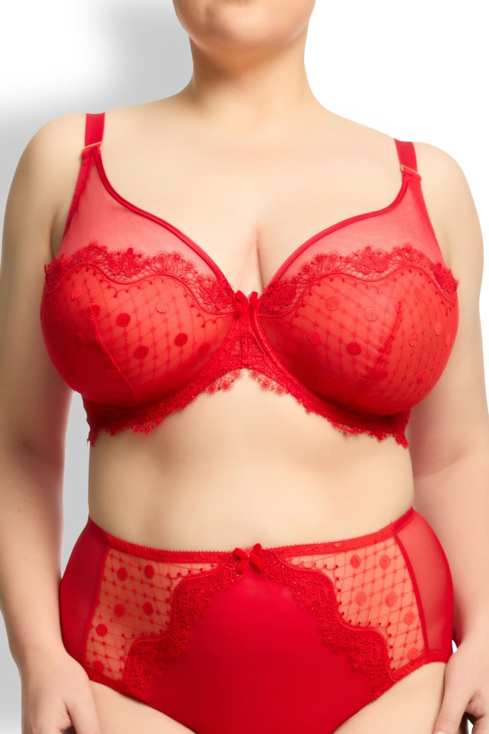 Бюстгальтер с глубоким вырезом для полной фигуры Dita Von Teese D97024