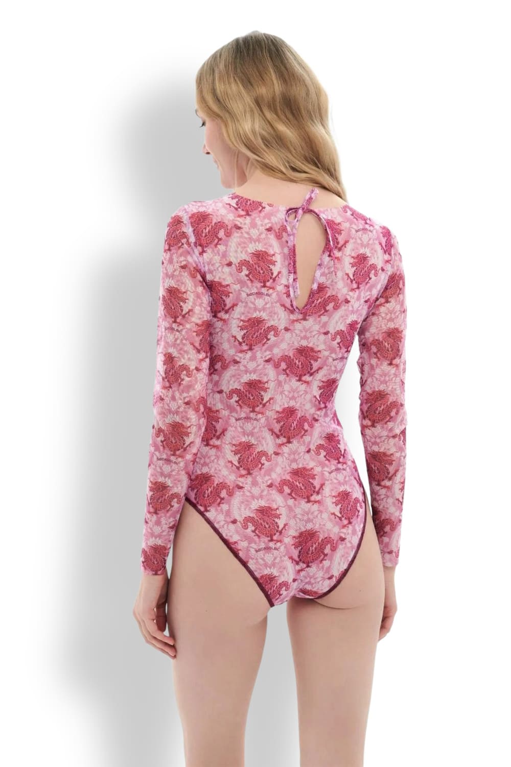 Купальник сплошной с длинным рукавом Драконы RoDaSoleil