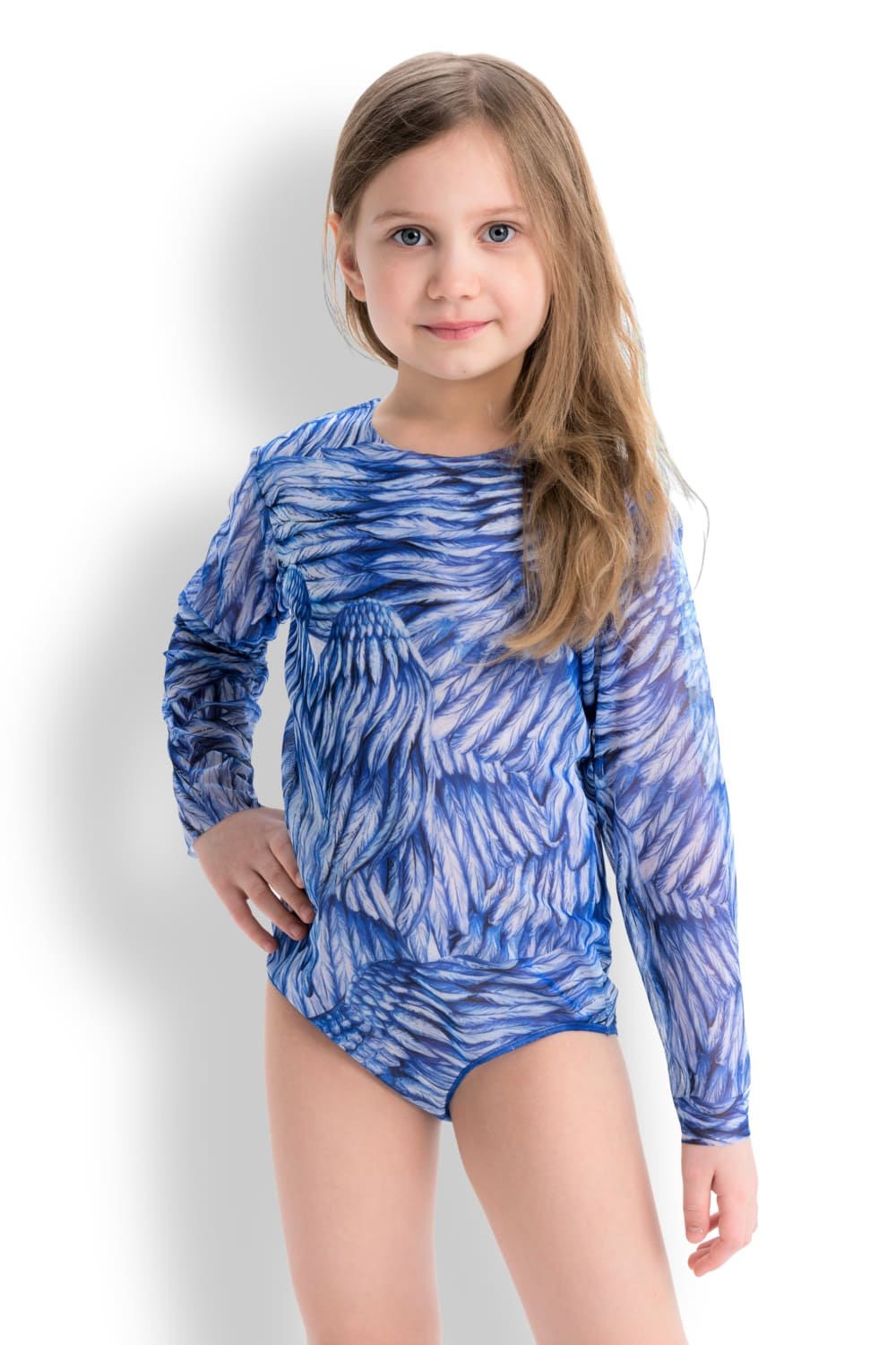 Купальник детский с длинным рукавом Царевна-Лебедь RoDaSoleil