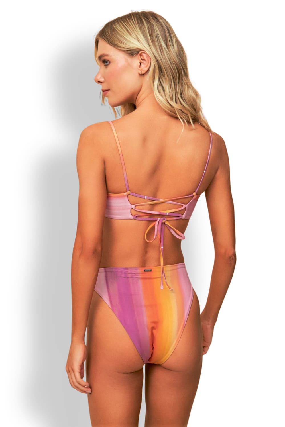 Двусторонний купальник бралетт с V-образным вырезом Maaji Sunrise Dye Vittoria PT5070SBR001