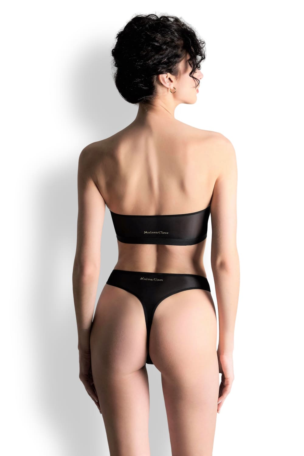 Бюстгальтер-бандо из тонкого трикотажа Maison Close 562283